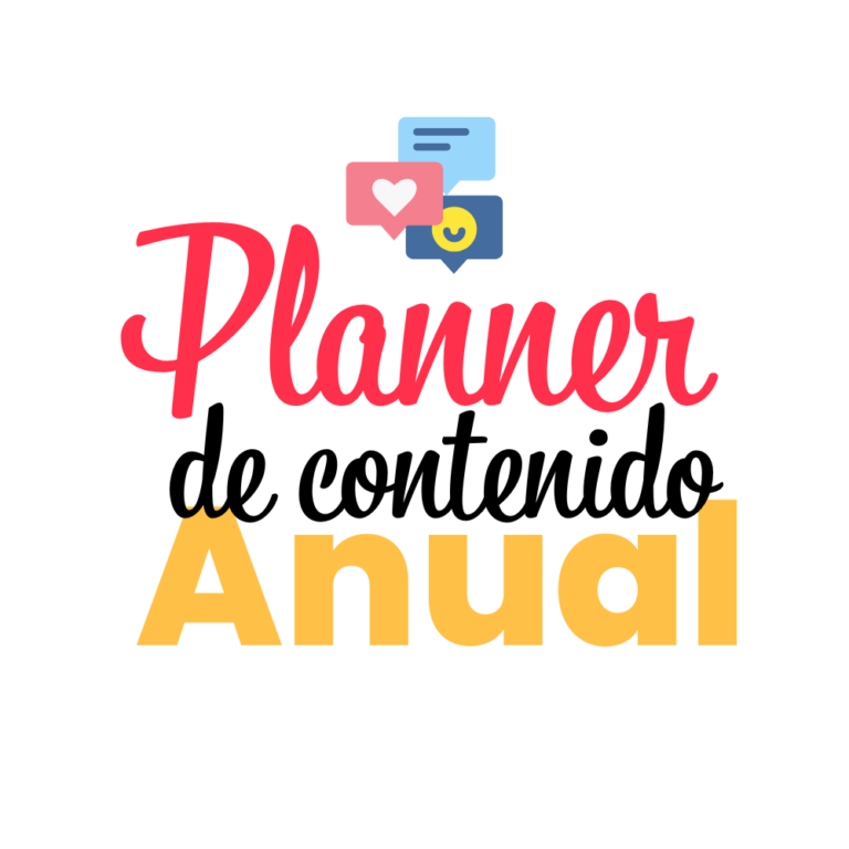 Planner de contenido anual